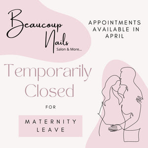 Temporarily Closed for Maternity  Leave until April 1st.